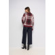 MUJER WOOL BLEND SWEATE WITH CHESS P 730