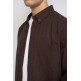 CAMISA HOMBRE  SALSA JEANS MELANGE COTTON SHIRT WITH CHES