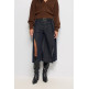 PANTALÓN MUJER  SALSA JEANS CHINO CROPPED WIDE W/ SIDE DET