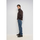 SUDADERA HOMBRE  SALSA JEANS HALF ZIPPED COLLAR SWEATSHIRT