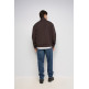 SUDADERA HOMBRE  SALSA JEANS HALF ZIPPED COLLAR SWEATSHIRT