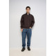 SUDADERA HOMBRE  SALSA JEANS HALF ZIPPED COLLAR SWEATSHIRT