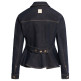 ABRIGO MUJER  SALSA JEANS PEPLUM OVERSHIRT ATELIER IN RA