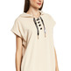 VESTIDO MUJER  GAUDI ABITO M/C IN FELPA C/CAPPUCCIO