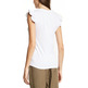 CAMISETA CON VOLANTES EN LAS MANGAS MUJER GAUDI