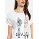 CAMISETA ESTAMPADA MUJER GAUDI