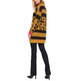 CARDIGAN ESTAMPADO EN MEZCLA DE LANA Y MOHAIR MUJER GAUDI