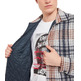 SOBRECAMISA ESTAMPADA A CUADROS HOMBRE GAUDI