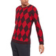 JERSEY ESTAMPADO A ROMBOS HOMBRE GAUDI