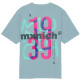 CAMISETA HOMBRE  MUNICH STREETWEAR T-SHIRT TURQUOISE