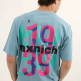 CAMISETA HOMBRE  MUNICH STREETWEAR T-SHIRT TURQUOISE