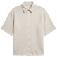 CAMISA MANGA CORTA TEXTURIZADA HOMBRE PROJECT X PARIS FLOWER FIT BOXY