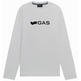 CAMISETA HOMBRE  GAS DHARIS M/L LOGO G.