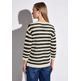 JERSEY MUJER STREET COSY STRIPED MESH SWEATER