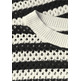 JERSEY MUJER STREET COSY STRIPED MESH SWEATER