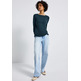 CAMISETA MUJER  STREET QR_BASIC ROUNDED U-BOAT NECK