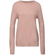 JERSEY MUJER  STREET QR_ROLLED EDGE COLLAR SWEATER