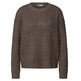 JERSEY MUJER  STREET LTD QR_COSY STRUCTURE SWEATER