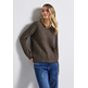 JERSEY MUJER  STREET LTD QR_COSY STRUCTURE SWEATER