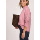 MUJER LTD QR_COSY MOULINé SWEATER 27938
