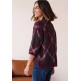 MUJER LTD QR_FLUFFY JACQUARD SWEATER 37820