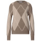 MUJER LTD QR_COSY SWEATER INTARSIA 37871