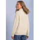 MUJER LTD QR_COSY STRUCTURE SWEATER 17931