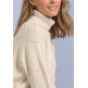MUJER LTD QR_COSY STRUCTURE SWEATER 17931