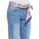 VAQUERO CROPPED RECTO CON PAÑUELO CINTURÓN MUJER GAUDI