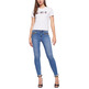 CAMISETA CORTA CON LOGO EN PEDRERÍA MUJER GAUDI