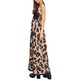 VESTIDO LARGO ANIMAL PRINT MUJER GAUDI