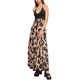 VESTIDO LARGO ANIMAL PRINT MUJER GAUDI