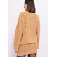 JERSEY DE ROMBOS CON APLICACIONES DE STRASS MUJER GAUDI