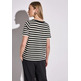 CAMISETA MUJER STREET LTD QR SUMMER YDS STRIPE KNIT