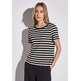 CAMISETA MUJER STREET LTD QR SUMMER YDS STRIPE KNIT
