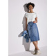 CAMISETA MUJER STREET SHIRT W.GATHERING AT SHOULDER