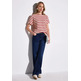 CAMISETA MUJER STREET STRIPE STRUCTURE SHIRT