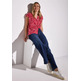 CAMISETA MUJER STREET PRINTED SHIRT W.BUTTON PANEL