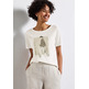 CAMISETA MUJER  STREET LADY PARTPRINT SHIRT