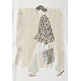 CAMISETA MUJER  STREET LADY PARTPRINT SHIRT