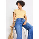 CAMISETA MUJER  STREET SUMMER KNIT LOOK SHIRT 16901