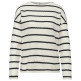 MUJER STRIPED KNIT LOOK SHIRT 27502
