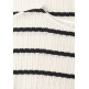 MUJER STRIPED KNIT LOOK SHIRT 27502