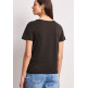 MUJER LTD QR BASIC PEARL PRINT SHIRT 27276