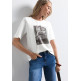 MUJER PHOTO PRINT SHIRT 20108