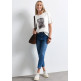 MUJER PHOTO PRINT SHIRT 20108
