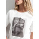 MUJER PHOTO PRINT SHIRT 20108