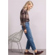 MUJER SOFT MULTI COLOR CHECK STYLE 37874