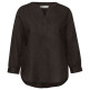 MUJER SOL_SPLITNECK TUNIC BLOUSE UNI 17276