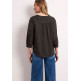 MUJER SOL_SPLITNECK TUNIC BLOUSE UNI 17276